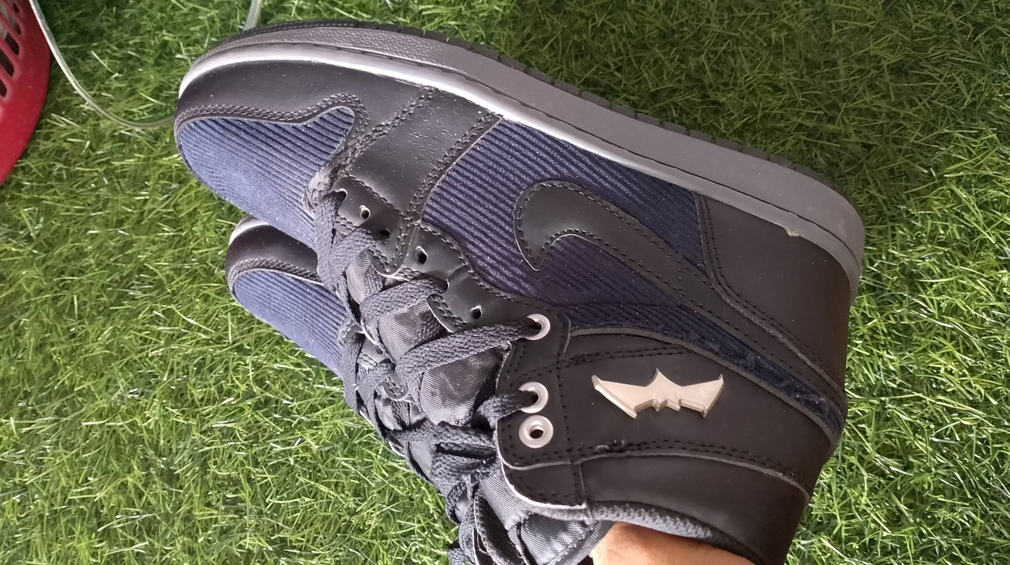 Air Jordan 1 High "Batman" Custom foto 5