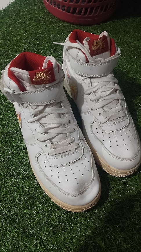 Nike Air Force 1 Mid LE (GS) 'Sail Sea Coral' foto 4