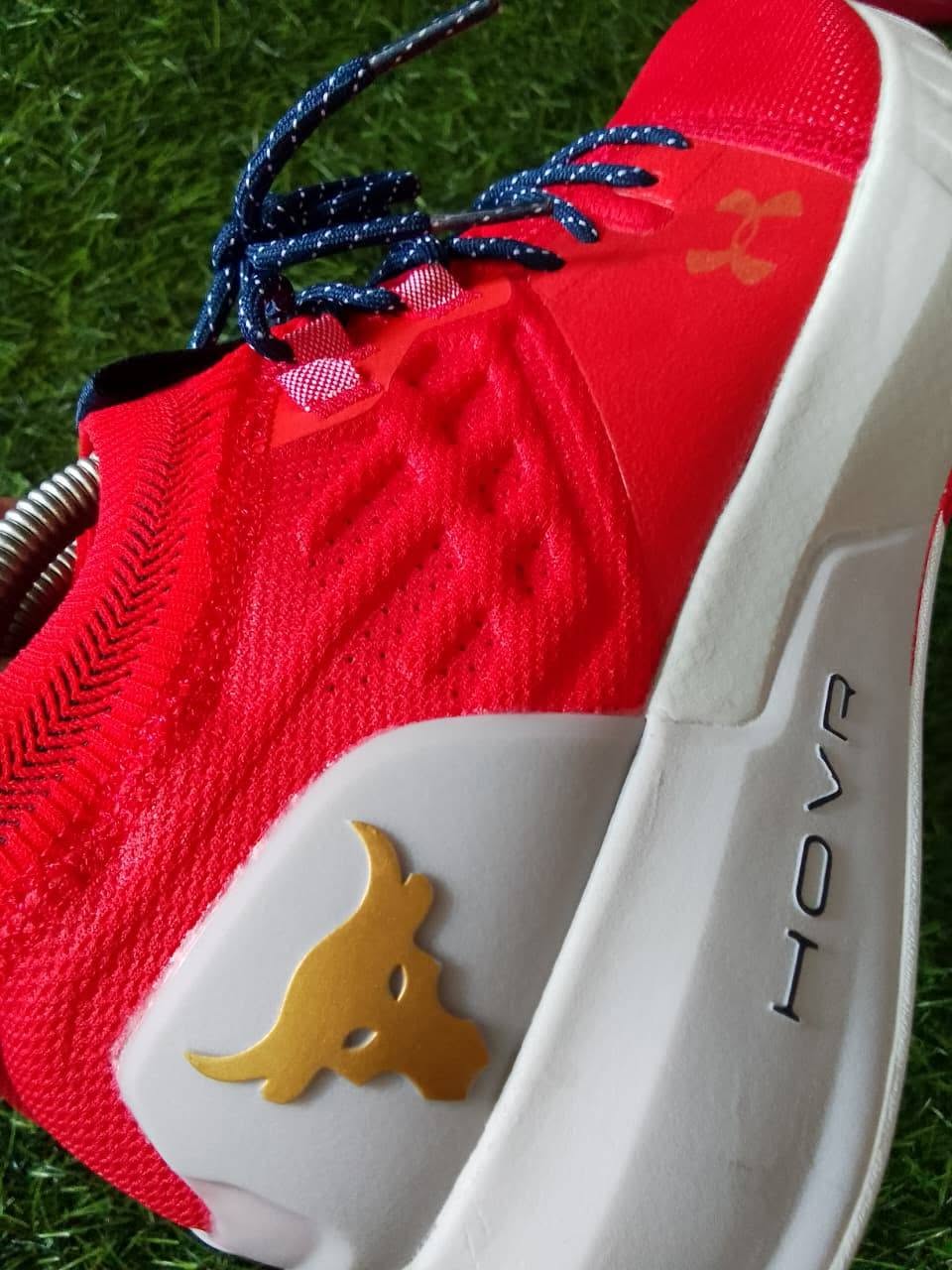 Under Armour HOVR Project Rock 2 "Blood Orange / Anthem Red" foto 4