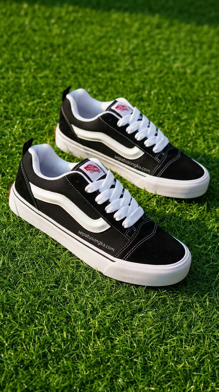 vans hitam putih
