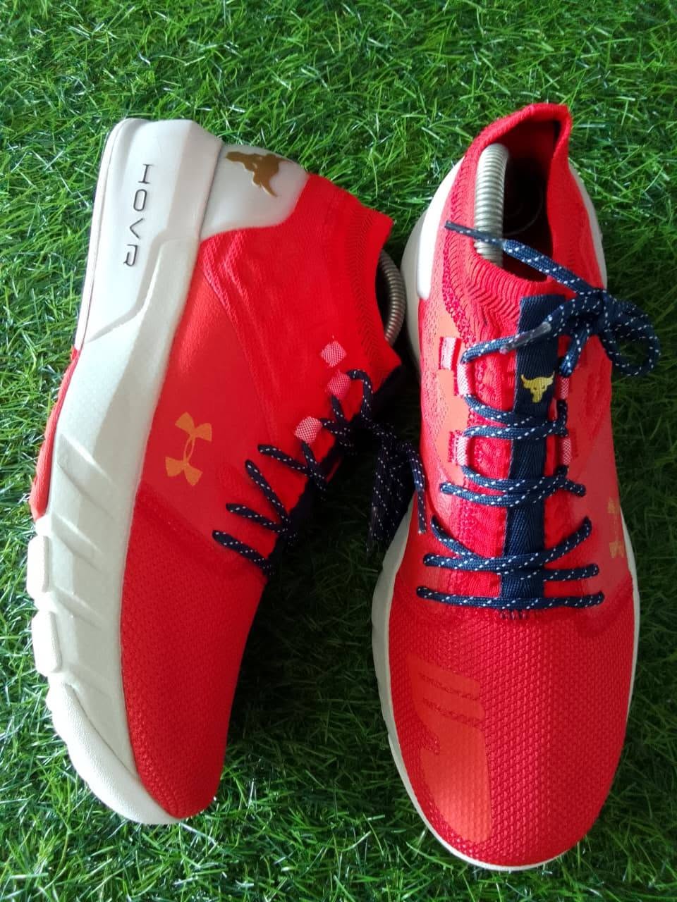 Under Armour HOVR Project Rock 2 "Blood Orange / Anthem Red" foto 5