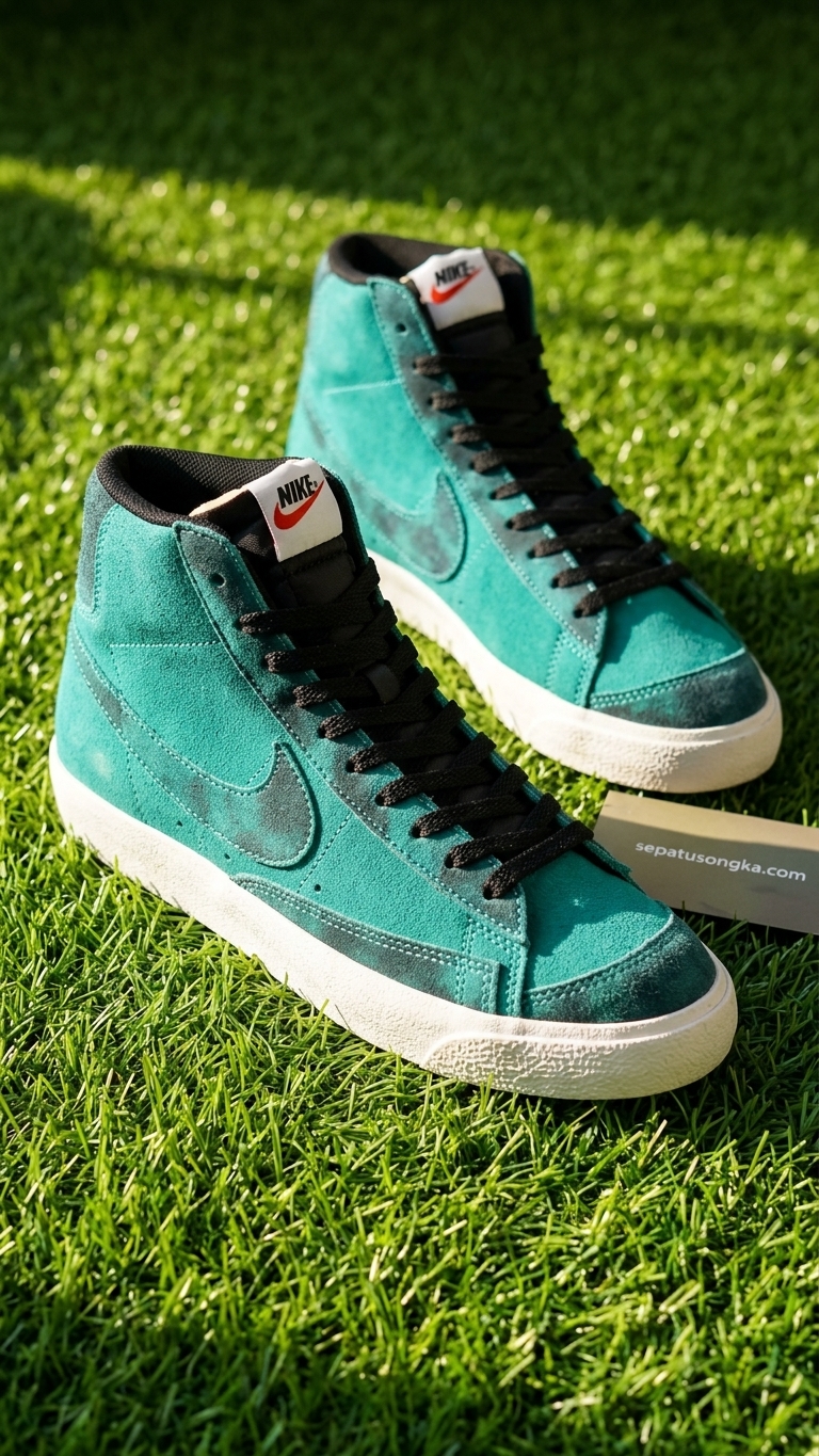 Nike Blazer Mid '77 "By You" Custom Tie-Dye Suede.