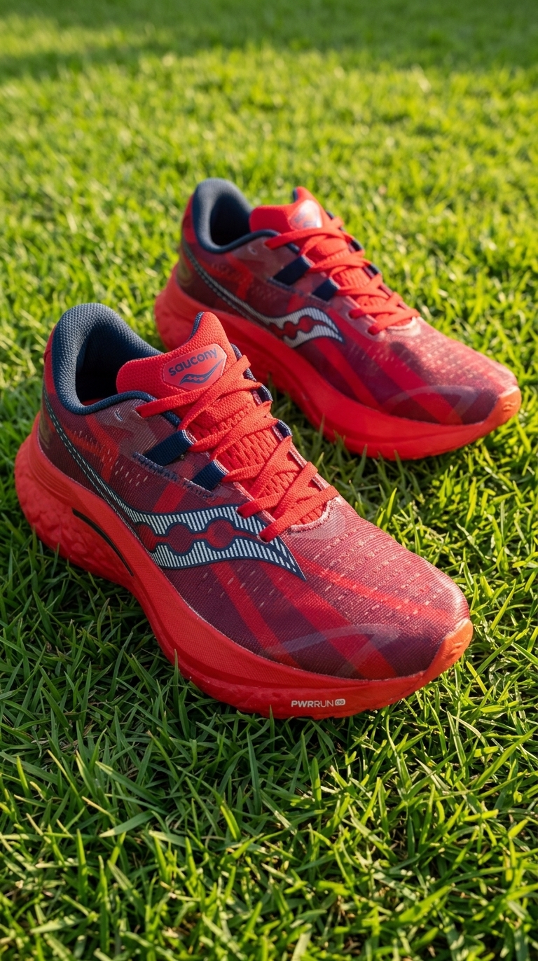 sepatu lari cowok saucony endorvin 4