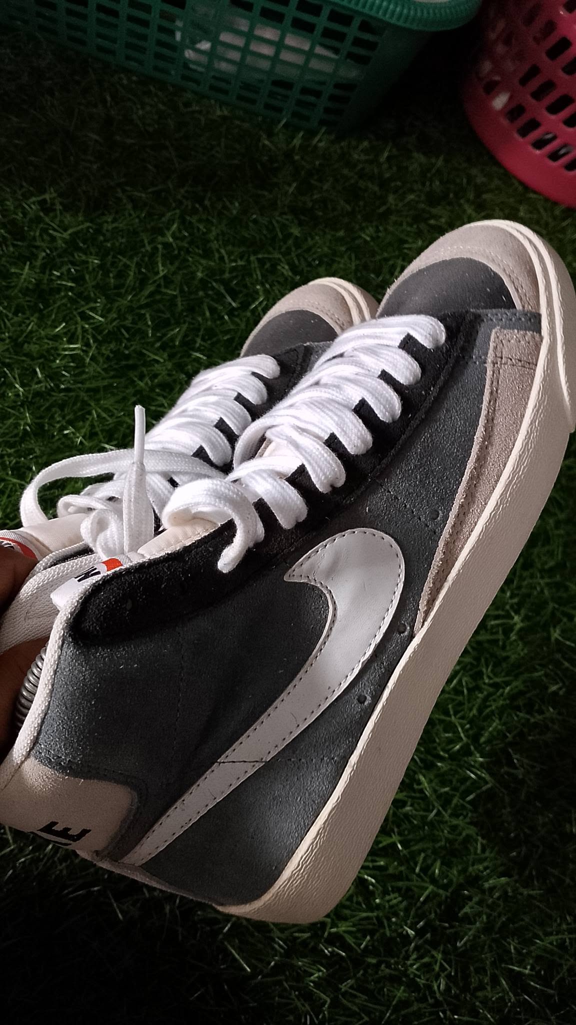 Nike Blazer Mid '77 Vintage "Cool Grey Black" foto 5