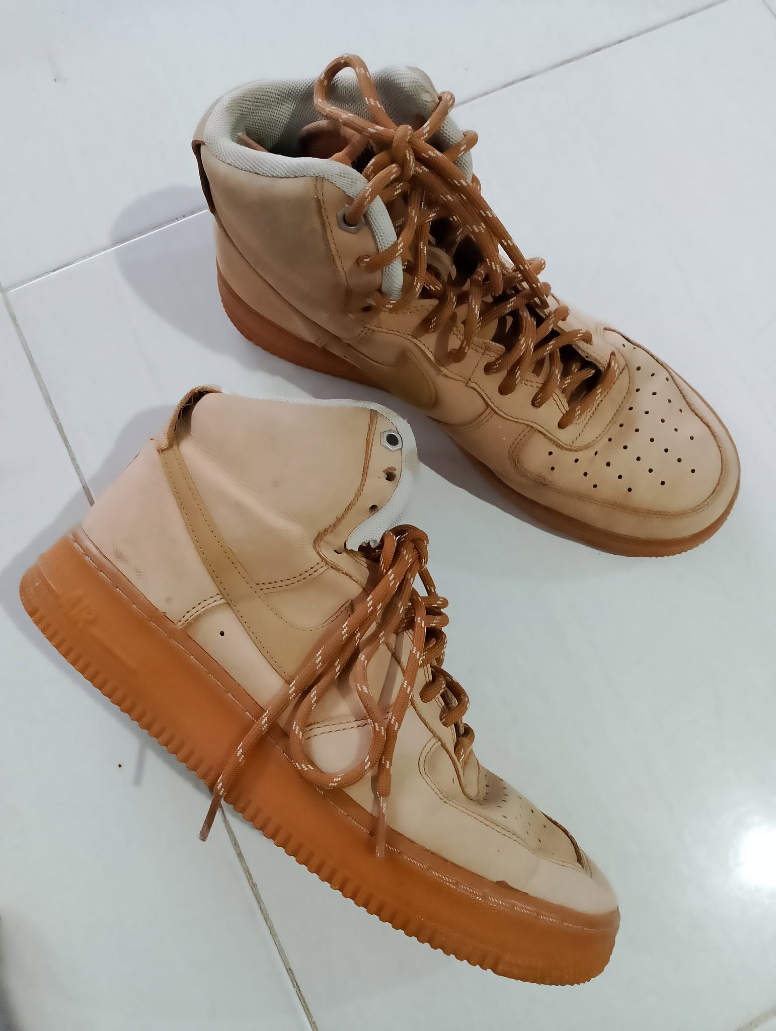Nike Air Force 1 High '07 LV8 WB "Flax" foto 4