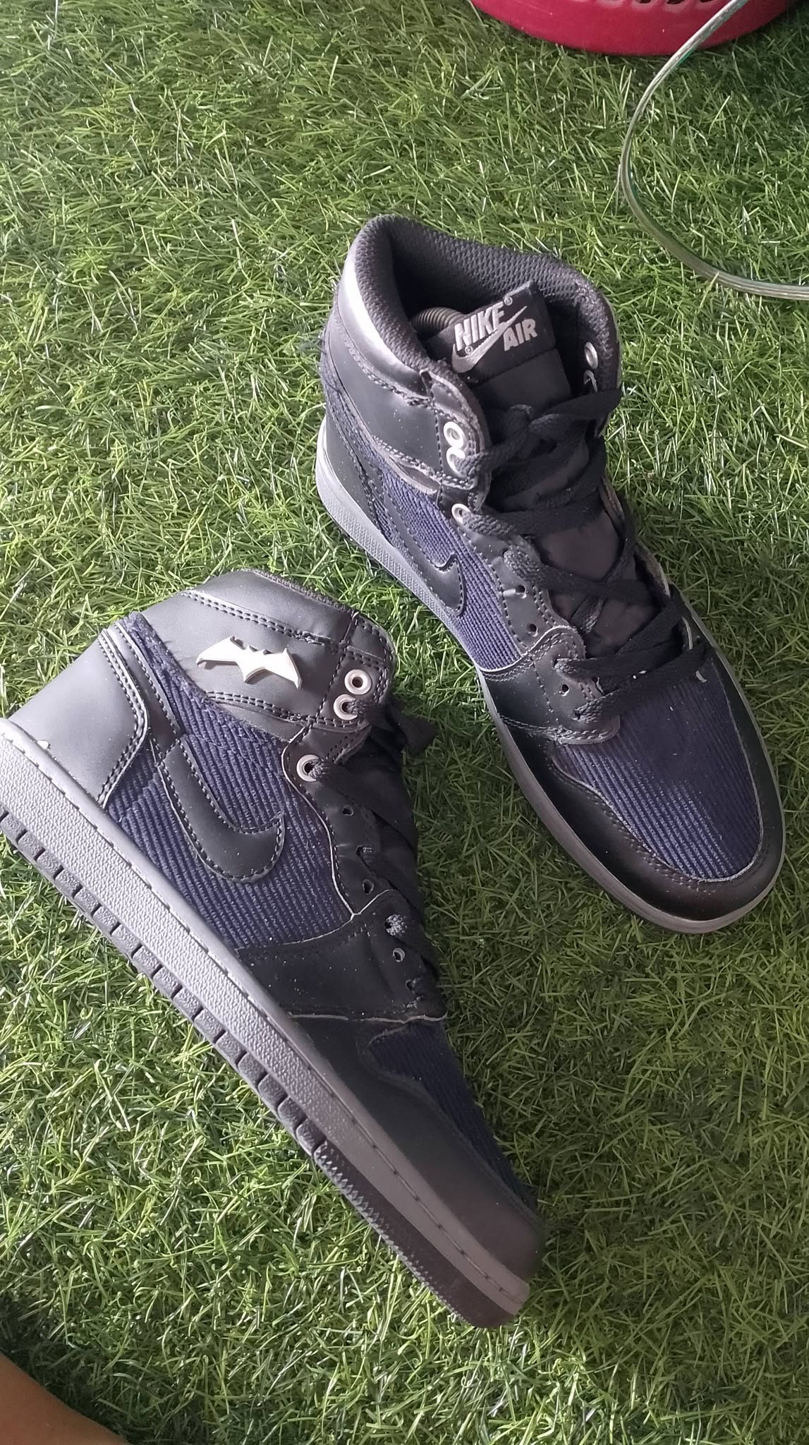 Air Jordan 1 High "Batman" Custom foto 3