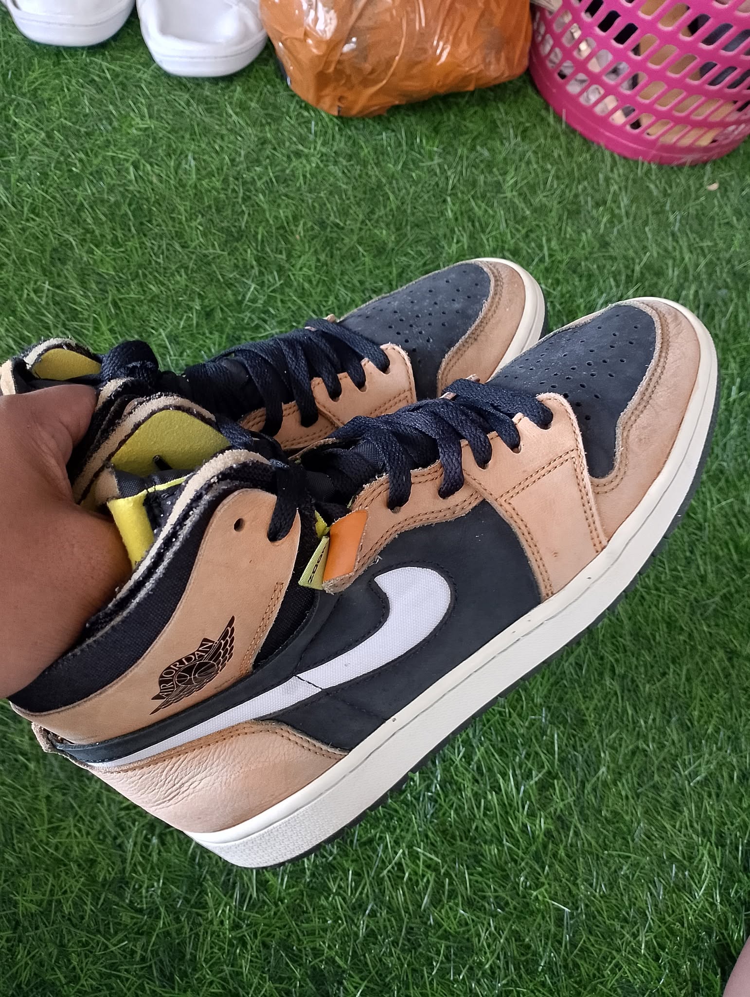 Air Jordan 1 High Zoom Air CMFT "Pumpkin Spice" foto 2