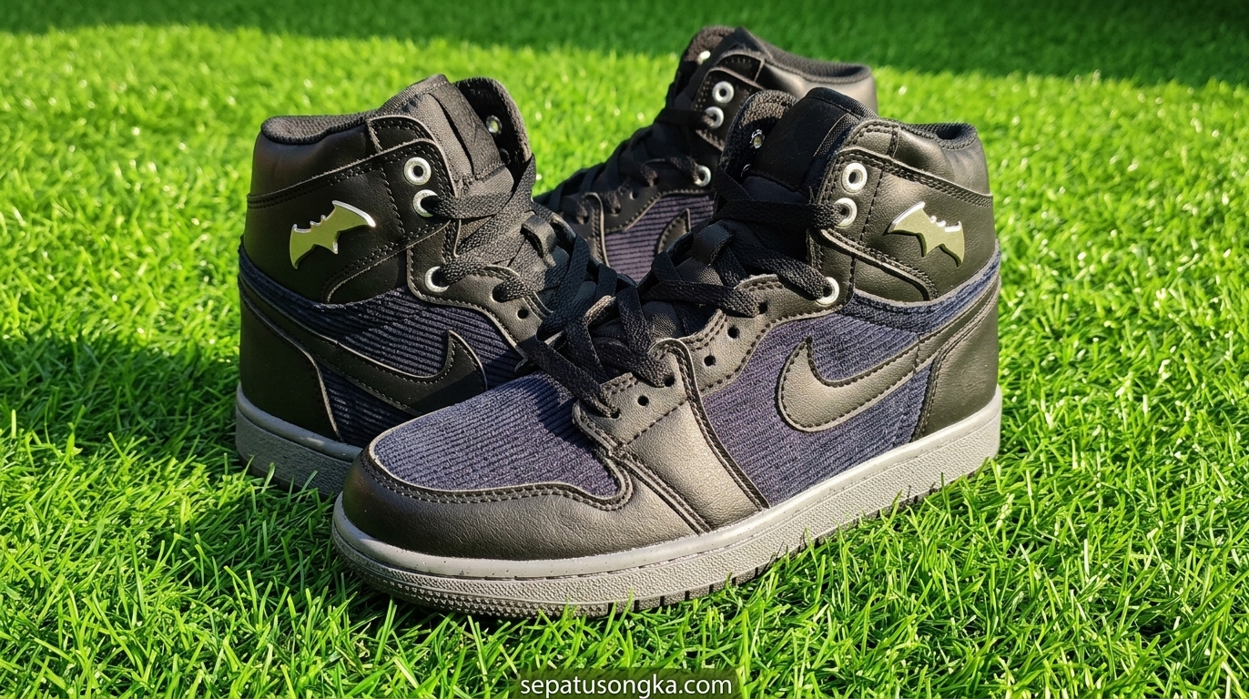 Air Jordan 1 High "Batman" Custom