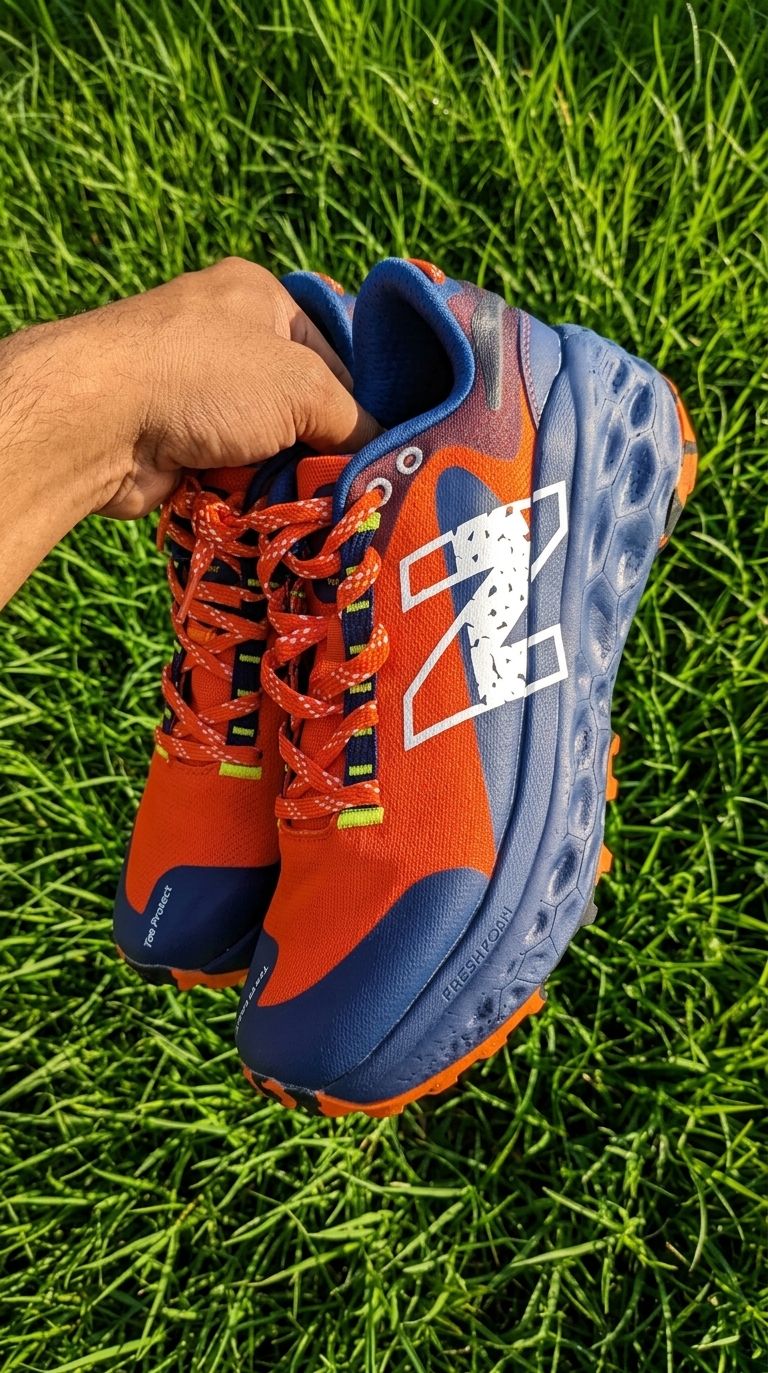 sepatu lari trail run new balance