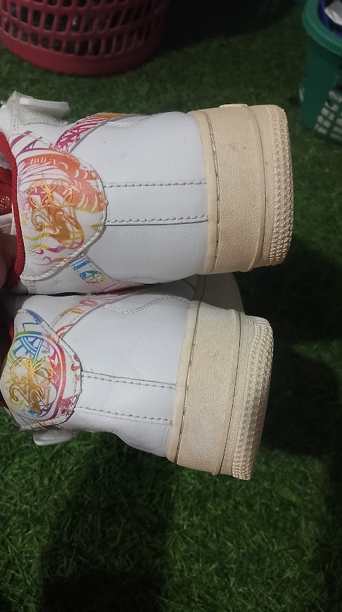 Nike Air Force 1 Mid LE (GS) 'Sail Sea Coral' foto 3