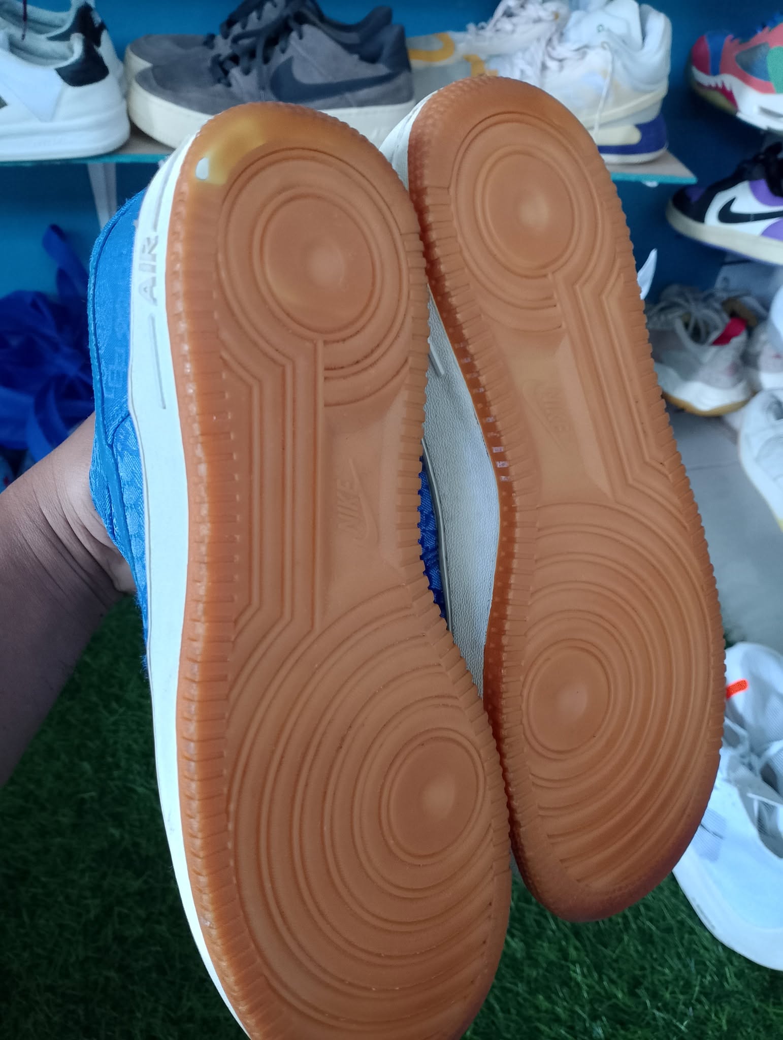 Nike Air Force 1 Low x CLOT PRM "Blue Silk" foto 2