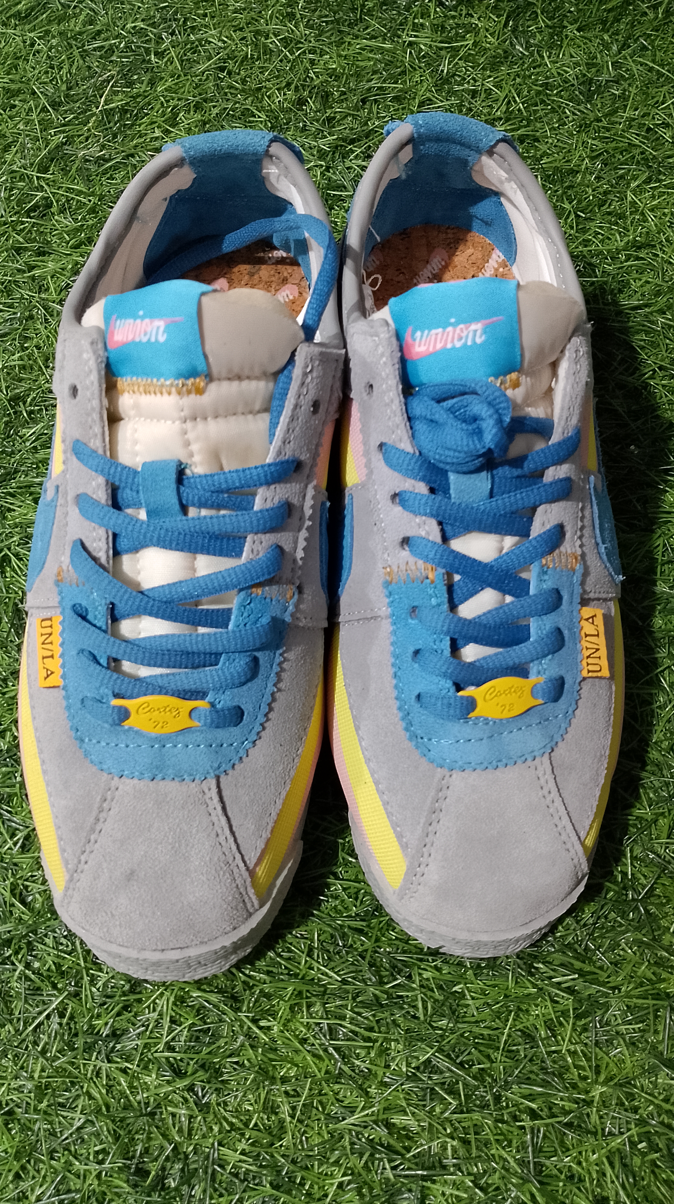 nike cortex Union LA x Nike Cortez SP "Light Smoke Grey" (Blue Fury) foto 5