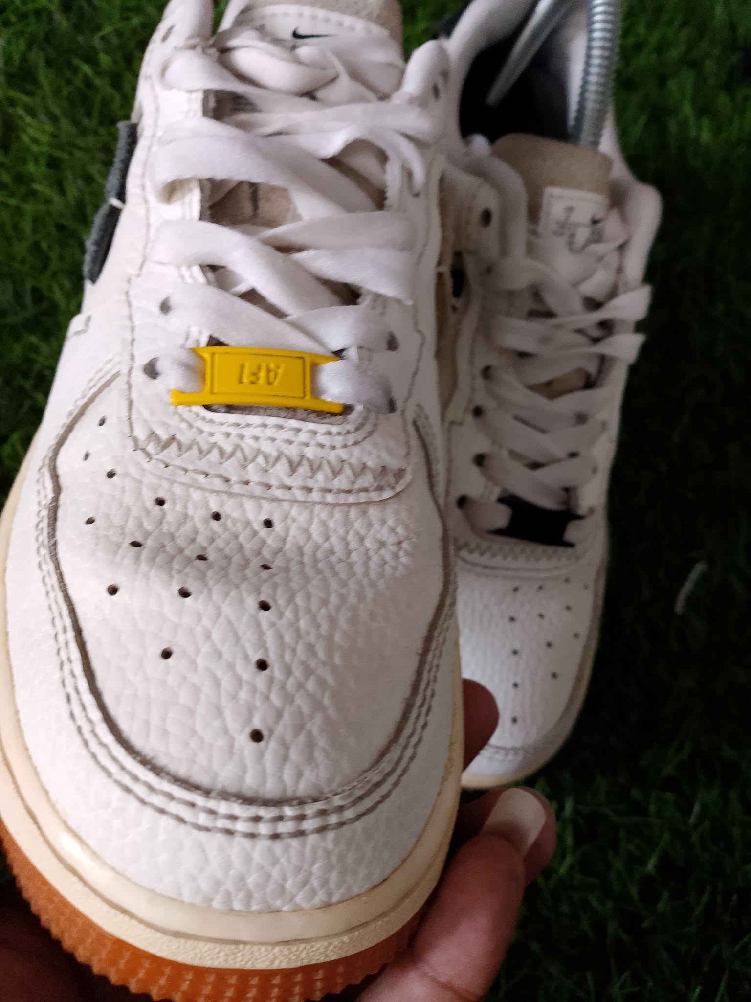 Nike Air Force 1 '07 LXX "Vandalized" Sail Chrome Yellow foto 4